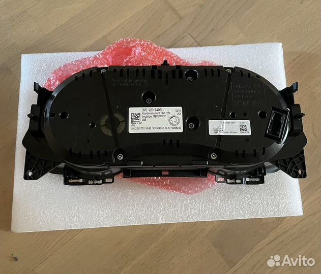 Панель приборов skoda superb 3