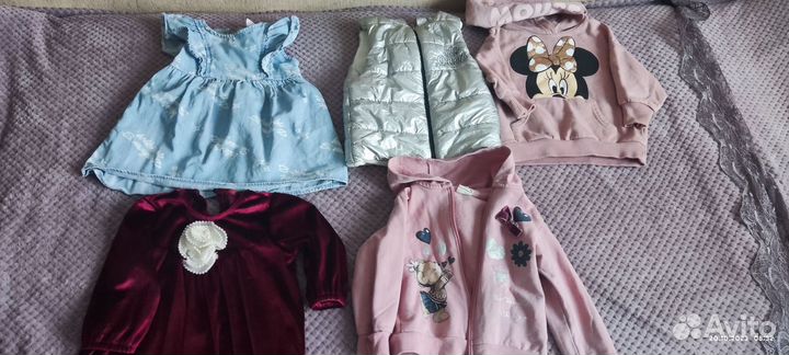 Одежда для девочки до 1,5 года