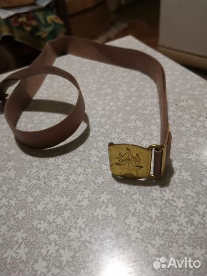 Пионерский ремень 80 см
