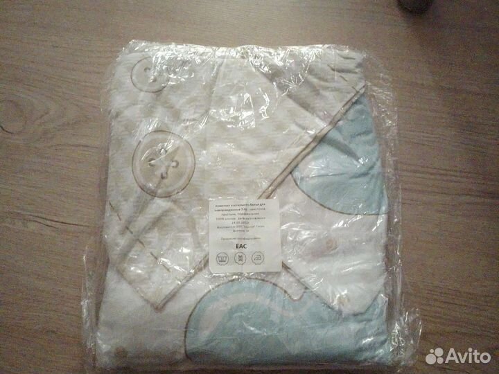 Комплект постельного белья в детскую кроватку