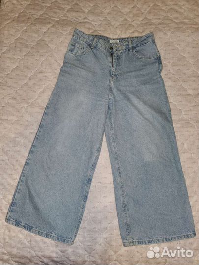 Джинсы кюлоты