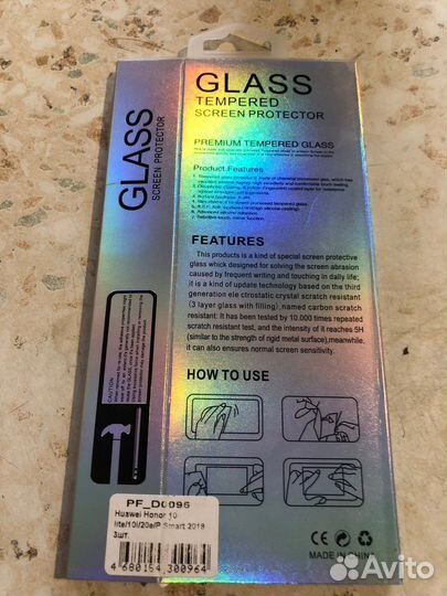 Защитное стекло honer 10i