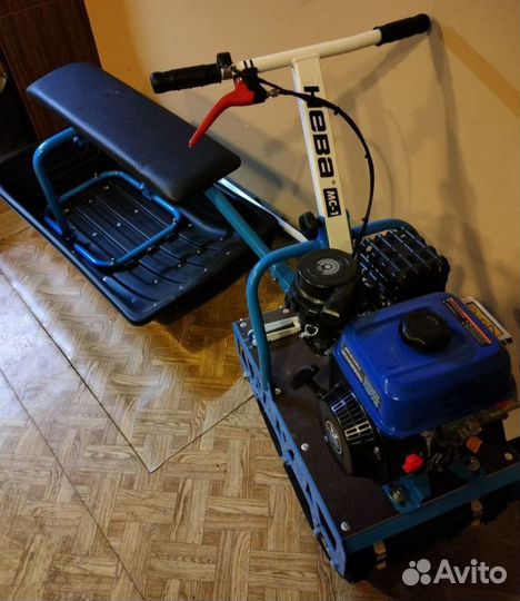 Новый мотобуксировщик «нева» мс1-ZS (GB225)