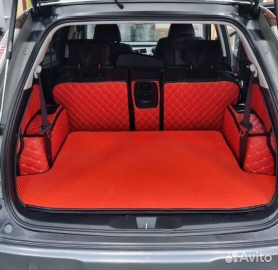 3d коврики в багажник Renault Lutecia