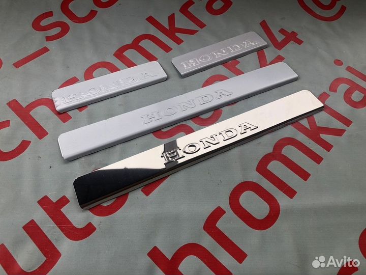 Honda Fit (2001-2007) накладки на пороги