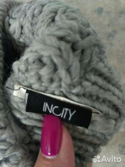 Шапка женская вязаная