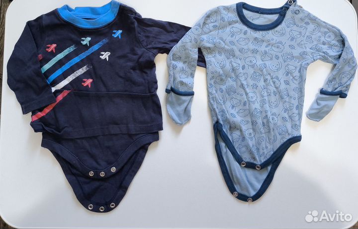 Большой пакет одежды для малыша 56-62-68 см