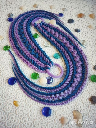 Афрохвост на резинке