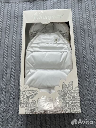 Конверт пуховый на выписку новый Choupette