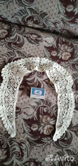 Палантин,воротничёк на коклюшках СССР