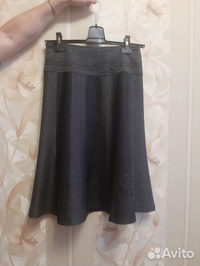 Юбка теплая