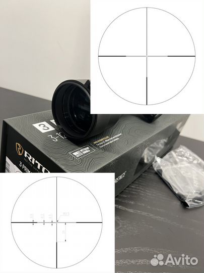 Оптический прицел riton 3 primal 3-12x56SFP RDH
