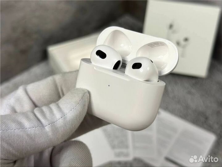 AirPods 3 с доставкой 1:1 lux наушники