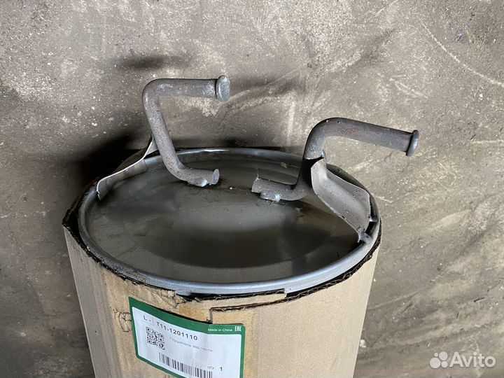 Глушитель cherry tiggo