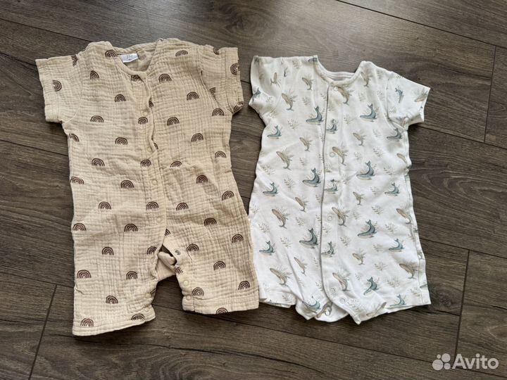 Вещи пакетом на девочку 80