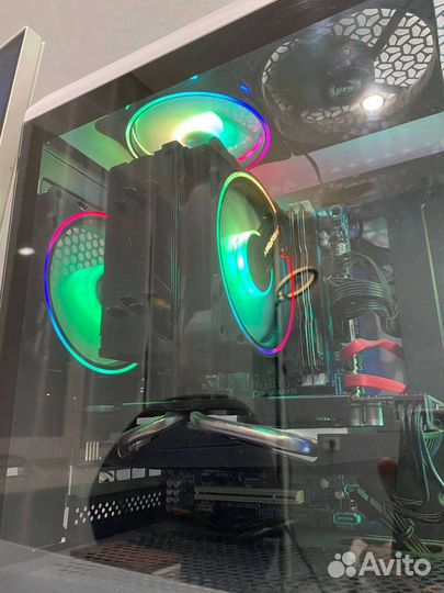 Белый корпус Aero One mini с aRGB и охлаждением