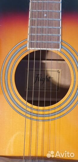 Гитара flight D-200 3TS