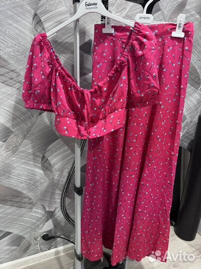 Костюм топ и юбка 42р