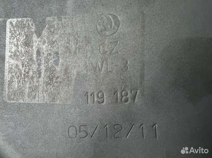 Стеклоподъемник механизм задний Skoda Fabia 2 1.4