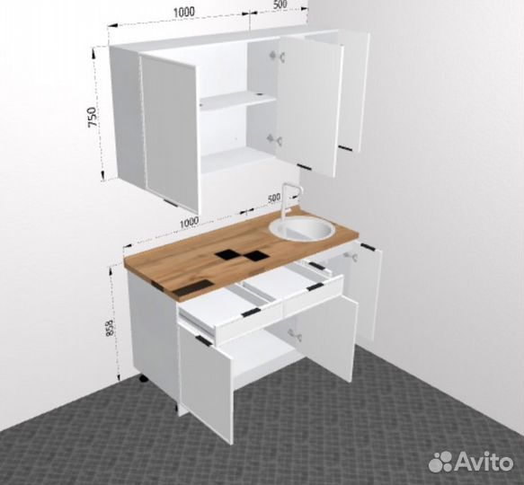 Кухни / Кухня на заказ