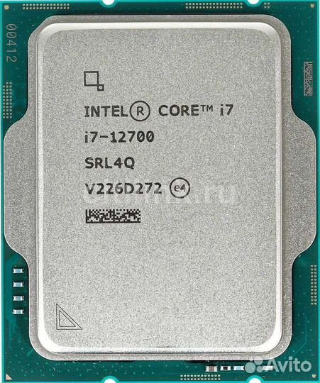 Новый Процессор Intel Core i7 12700KF, LGA 1700