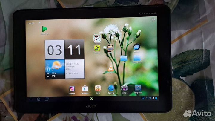 Планшет асер