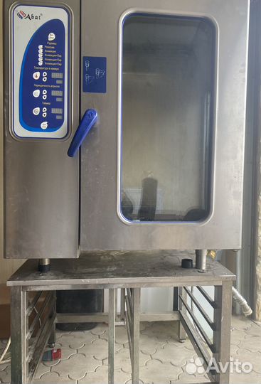 Пароконвектомат abat пка 10-1/1 вм