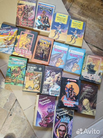 Фантастика СССР книги 17шт лотом