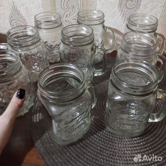 Банка - Кружка стеклянная