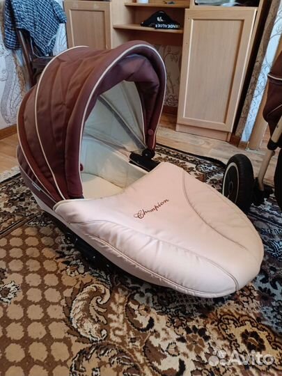 Коляска 2 в 1 adamex champion