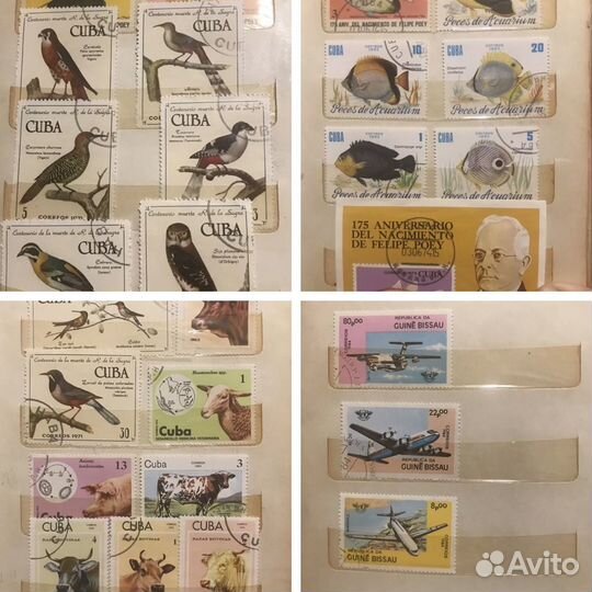 Марки 1960-1970 разные страны разная тематика