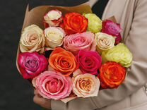 Букет из 15 розы Цветы Розы