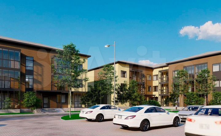 Квартира-студия, 24,8 м², 2/3 эт.