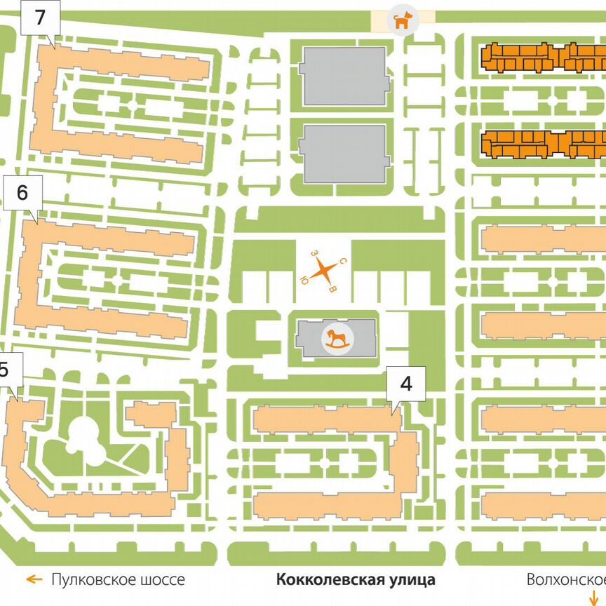 3-к. квартира, 75,2 м², 3/5 эт.