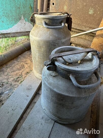 2 бидона 20-50 л
