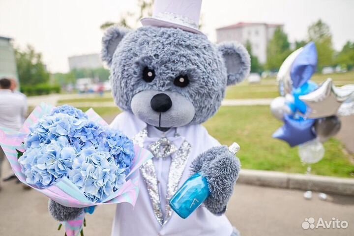 Плюшевый мишка на праздник