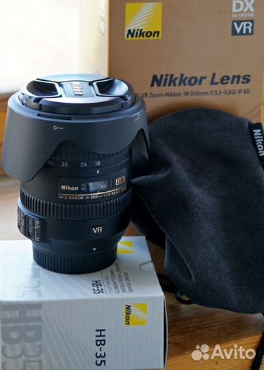 Объективы для Nikon (FF и кроп) + D3200