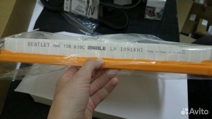 Воздушний фильтр Bentley FS, GT