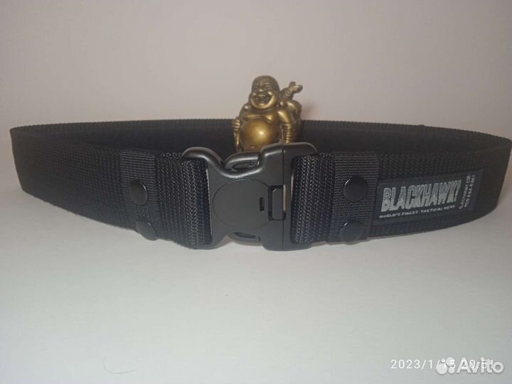 Ремень тактический чёрный