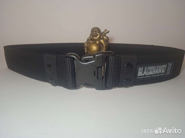Ремень тактический чёрный