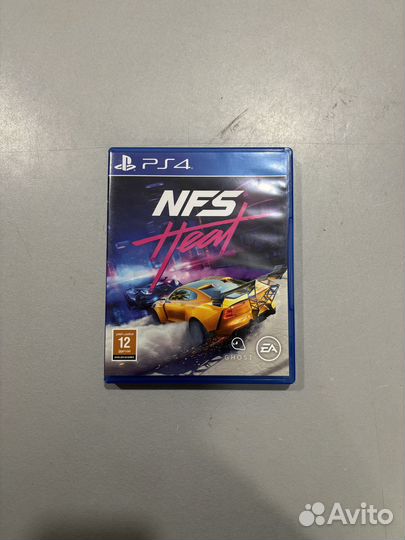 Need for Speed: Heat диск с игрой для PS4