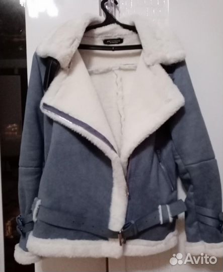 Дубленка женская 46 размер