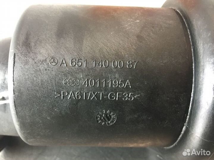 Патрубок турбины Mercedes C-Class W204 OM651 2.2