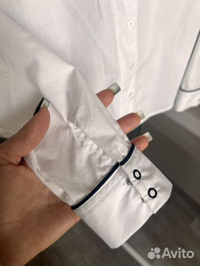 Блузка школьная 140 (две штуки)