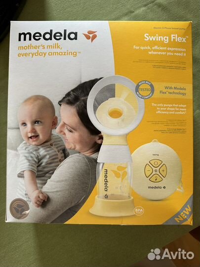 Молокоотсос medela swing flex
