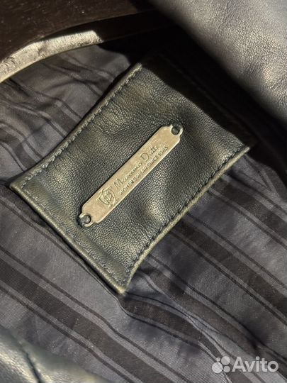Massimo Dutti куртка кожаная женская