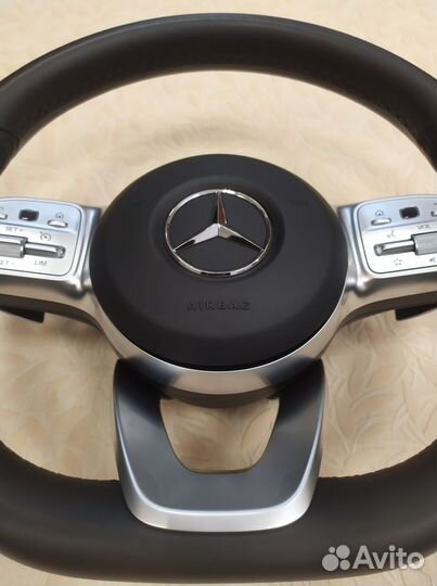 Руль AMG на Mercedes G W463 GLE GLS W166 E W213 CL