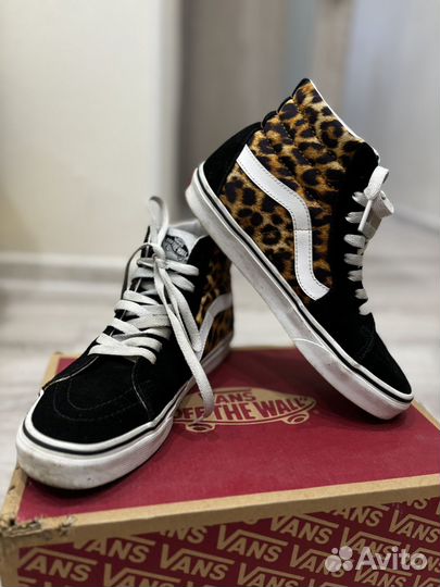 Vans sk8 hi leopard, 37 eur