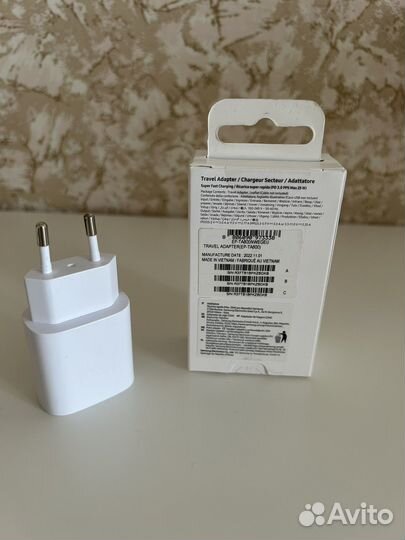 Сетевое зарядное устройство Samsung