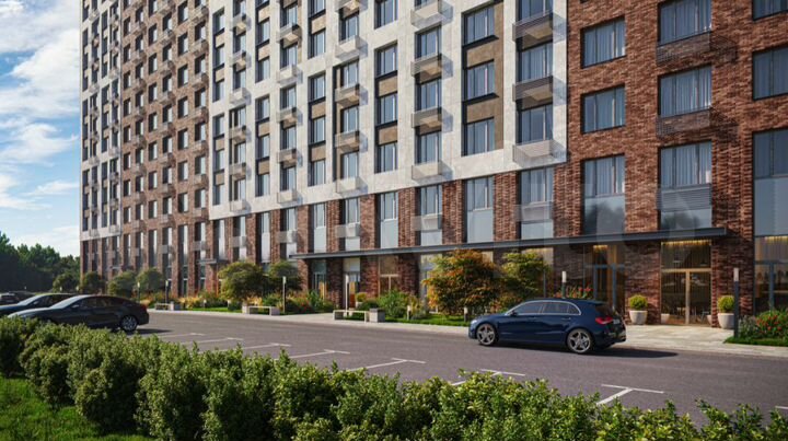 2-к. апартаменты, 46,4 м², 27/28 эт.